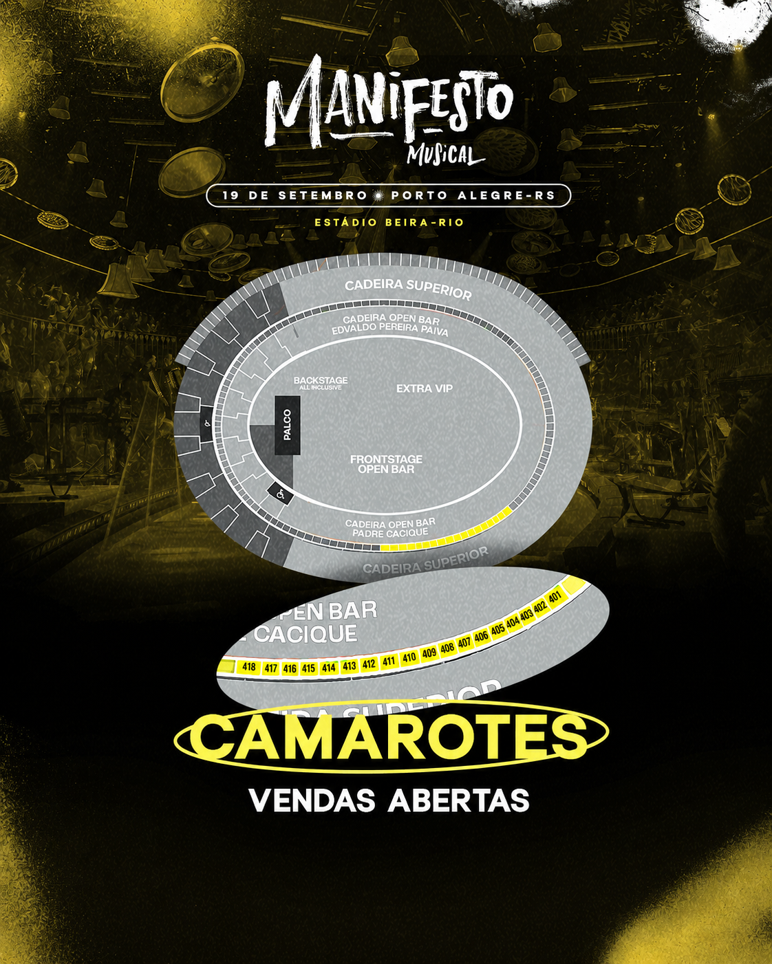 Poster de Camarotes Beira-Rio